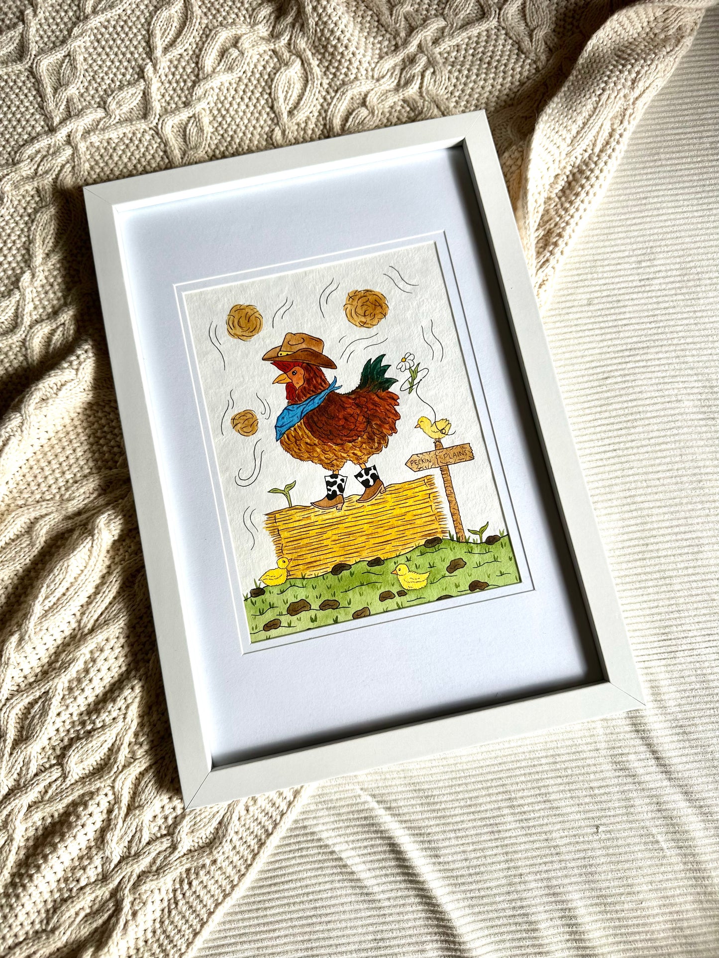 Wild Wild Nest - Original Artwork A5