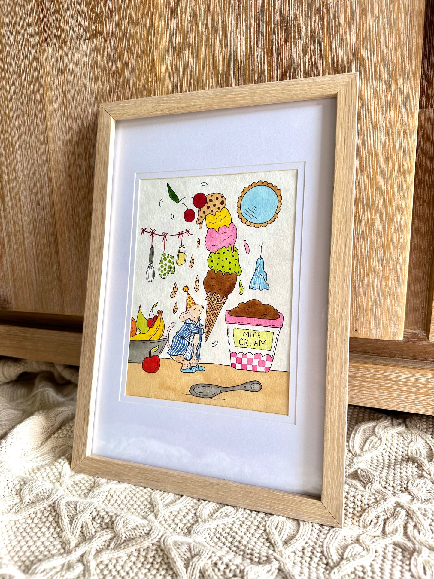 Mice Cream Print