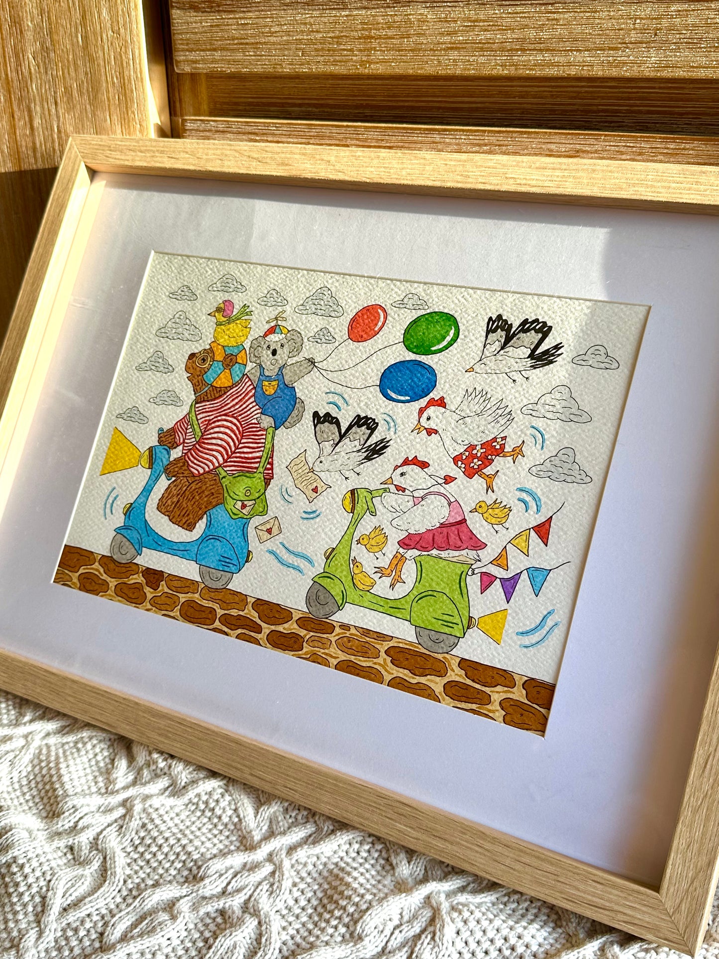 Wild on Wheels Print