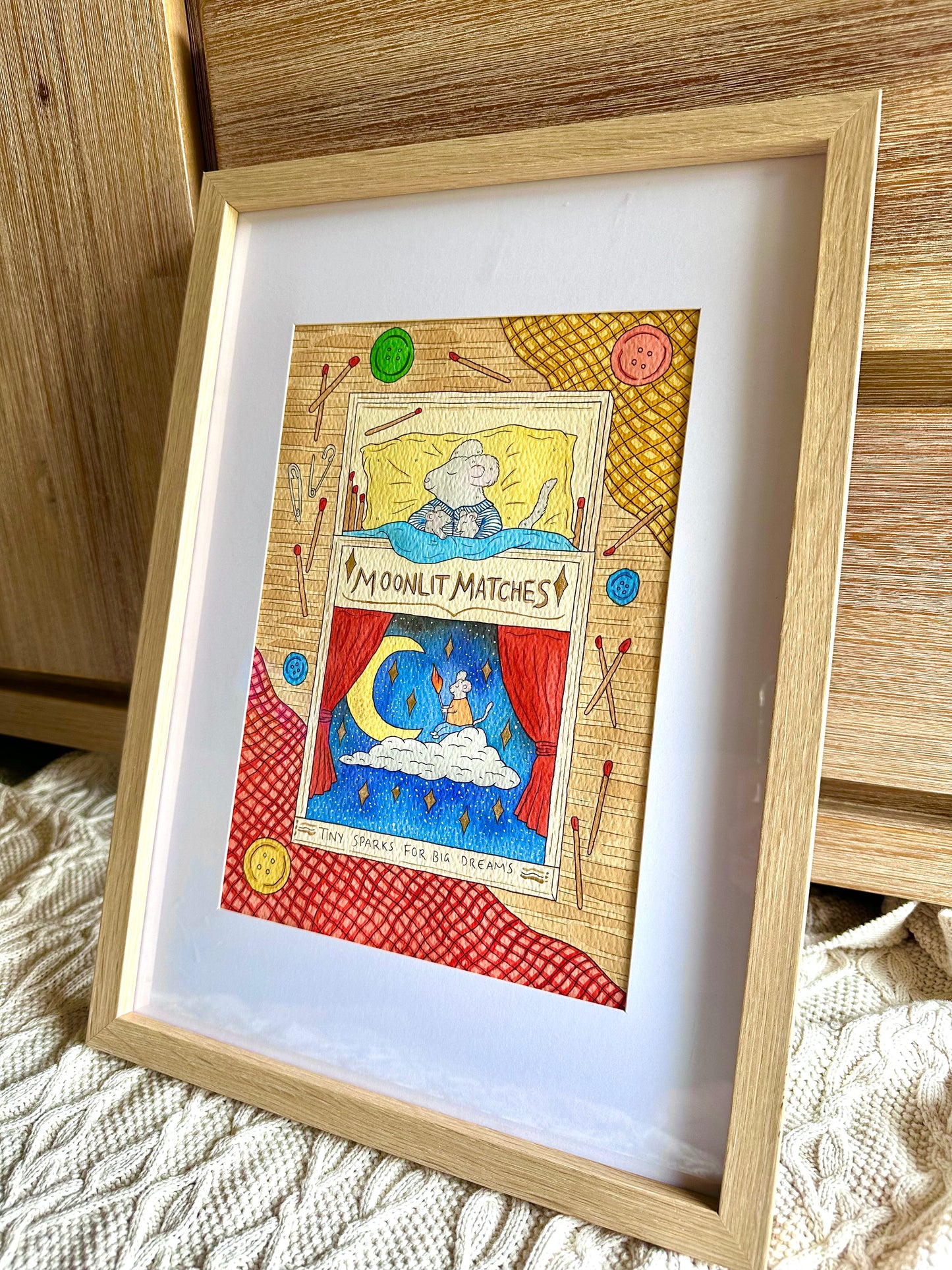 Matchbox Mice Print
