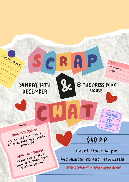 Scrap and Chat Ticket - 14th of December 2025