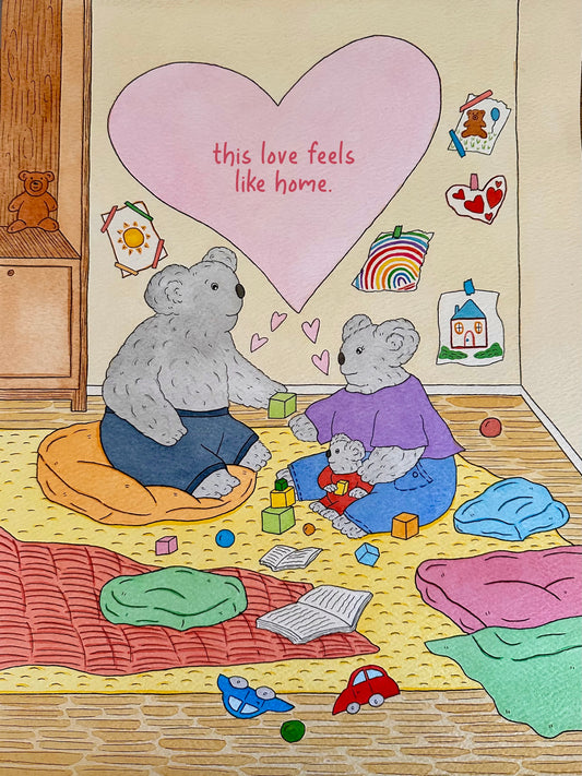 Love Thoughts - Original Artwork