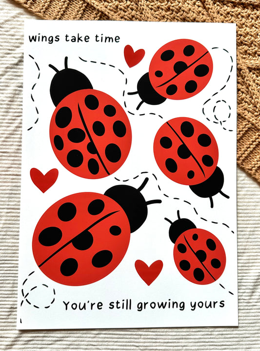 Little Wings Big Adventures Print