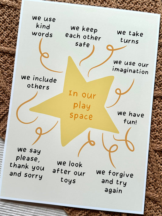 Shine Bright Play-Space Print