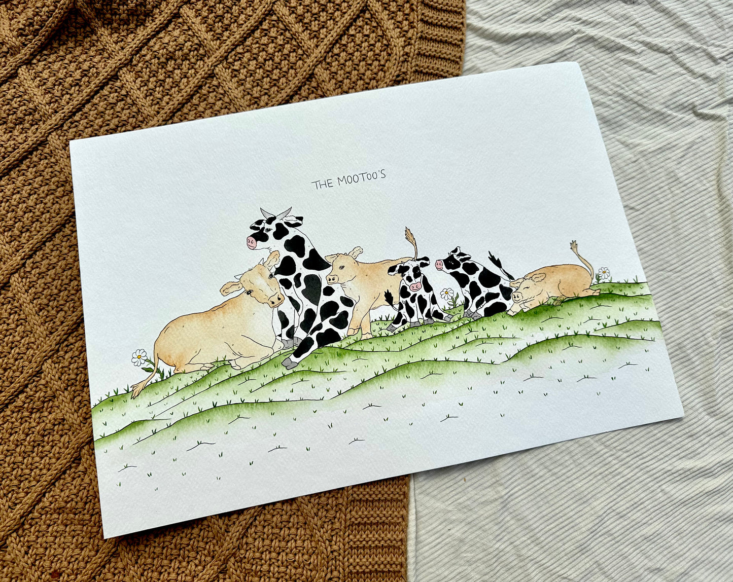 Personalised Animal Family Artwork